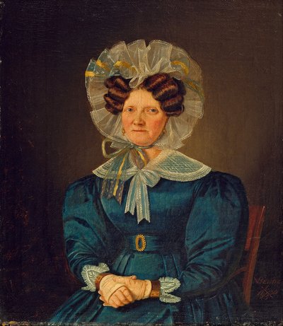 Portrait de Mette Sophie Fuglsang. La tante de l